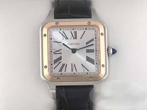 Thumbnail von Cartier Santos Dumont Lm Edelstahl Rosegold 750 W2sa0037 2025 Steel 18kt Rose Gold