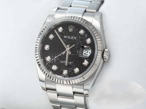 Thumbnail von Rolex Datejust 36 36mm 116234 2010 Stahl Weissgold 750 Diamanten Automatik Stainless Steel 18kt White Gold Oyster-band Chronometer Black Dial