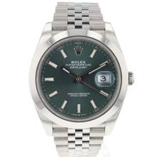  Rolex Datejust 41 Jubilee Mint Green Dial 