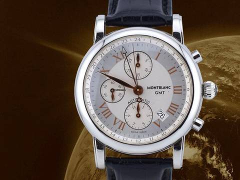  Montblanc Star 7067 Automatic Gmt 