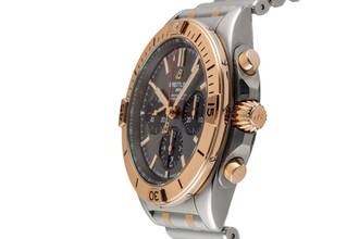 Thumbnail von Breitling Chronomat 42 B01 Stahl / Gold Automatik Ref. UB0134101B1U1