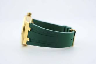 Thumbnail von Audemars Piguet Royal Oak Dual Time 39MM - 18K Yellow Gold - Additional Black Rubber B Strap - 26120BA.OO.D088CR.01 2008