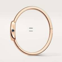 Thumbnail von Cartier Baignoire 1920 'Mini' WGBA0081 Silver Dial - 18K Rose gold Unworn/New Condition Full Set 2-2026 SIZE 16