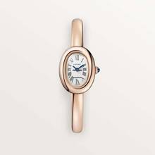 Thumbnail von Cartier Baignoire 1920 'Mini' WGBA0081 Silver Dial - 18K Rose gold Unworn/New Condition Full Set 2-2026 SIZE 16