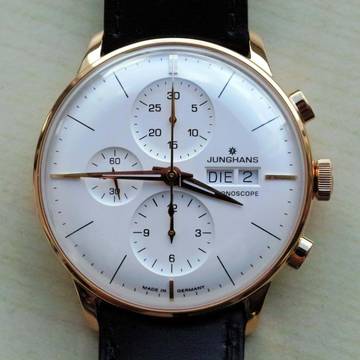  Junghans Meister Chronoscope NEW FULL SET 