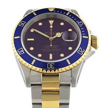 Thumbnail von Rolex Submariner Date Purple Dial Ref.16613 B+P mint condition