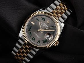 Thumbnail von Rolex Datejust 36 Wimbledon Ref.126233 2021 Full Set wie Neu Datejust Wimbledon