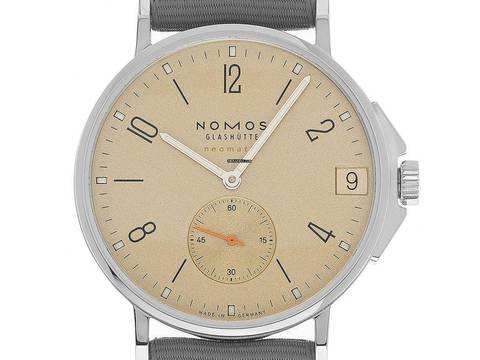  NOMOS Glashütte Ahoi Neomatik Sand Ref.517 2026 Full Set Neu Ahoi Neomatik Date Sand 