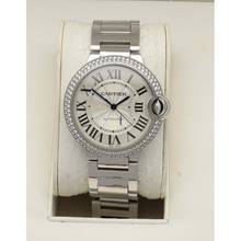 Thumbnail von Cartier Ballon Bleu 36mm 18K whitegold Factory set diamonds