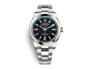  Rolex Milgauss Black Dial - Green Sapphire Glass - 116400GV 2010 