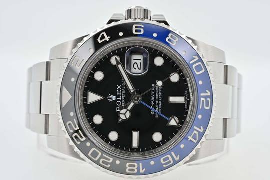  Rolex GMT-Master II Automatik 116710BLNR LC100 Batman 