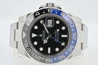  Rolex GMT-Master II Automatik 116710BLNR LC100 Batman 