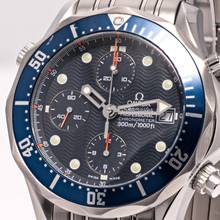 Thumbnail von Omega Seamaster Diver 300 M Chronograph 41 – 2599.80.00– good Condition – 06/2003 Full Set