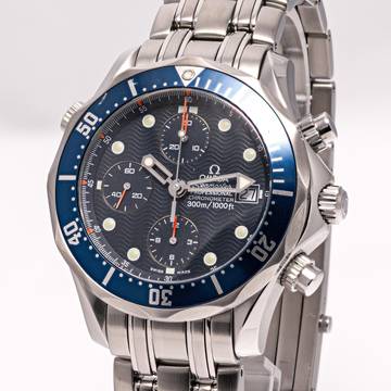  Omega Seamaster Diver 300 M Chronograph 41 – 2599.80.00– good Condition – 06/2003 Full Set 