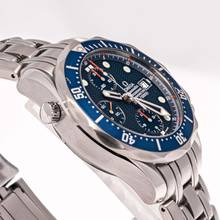 Thumbnail von Omega Seamaster Diver 300 M Chronograph 41 – 2599.80.00– good Condition – 06/2003 Full Set