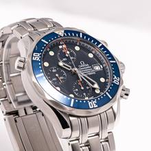 Thumbnail von Omega Seamaster Diver 300 M Chronograph 41 – 2599.80.00– good Condition – 06/2003 Full Set