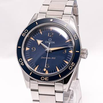  Omega Seamaster 300 Blue 41 – 234.30.41.21.03.001 – like NEW – 01/2026 Full Set 