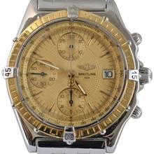 Thumbnail von Breitling Chronomat D13048 Chronograph champagne dial Full Set