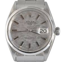 Thumbnail von Rolex Oyster Perpetual Date 1500 Mosaic silver dial 1971 Full Set