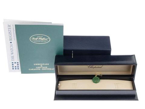  Chopard Happy Sport Diamanten Ref.8475 2012 original Box wie Neu Vintage Happy Sport Diamanten 