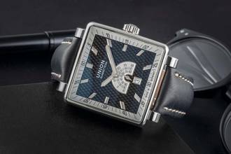 Thumbnail von Union Glashütte Averin Steel Automatic Men's Watch Ref D003.528.16.051.01 B&P 2011