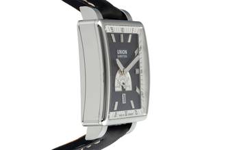 Thumbnail von Union Glashütte Averin Steel Automatic Men's Watch Ref D003.528.16.051.01 B&P 2011
