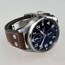 Thumbnail von IWC Le Petit Prince Monopusher Big Edition steel 46 mm dial blue limited 500 pcs worldwide unworn Full Set EK 06/2022 Folding clasp Manual winding
