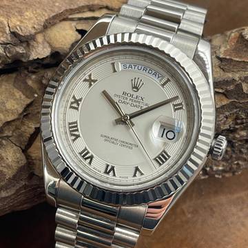  Rolex Day-Date II Day-Date II Weißgold - Ref. 218239 