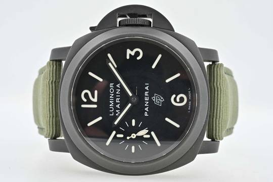  Panerai Luminor Marina Logo PAM00005 PAM 005 DLC Blacked Out 
