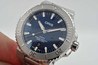 Thumbnail von Oris Aquis Date 01 733 7730 4115 43.5mm Bucherer Blue 01 733 7730 4115-Set