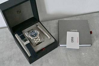 Thumbnail von Oris Aquis Date 01 733 7730 4115 43.5mm Bucherer Blue 01 733 7730 4115-Set