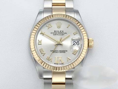  Rolex Lady-Datejust 31mm 178273 2014 Stahl Gelbgold 750 Diamanten Stainless Steel 18kt Yellow Gold Oyster-band Chronometer 