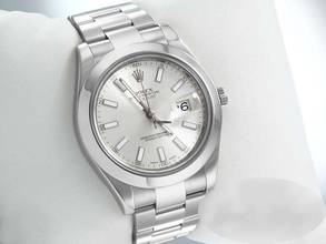 Thumbnail von Rolex Datejust II 41mm 116300 2016 Lc100 Edelstahl Automatik Date Just Stahl Herren Stainless Steel Oyster-band Chronometer