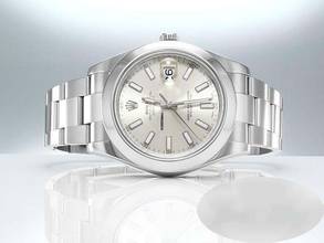 Thumbnail von Rolex Datejust II 41mm 116300 2016 Lc100 Edelstahl Automatik Date Just Stahl Herren Stainless Steel Oyster-band Chronometer