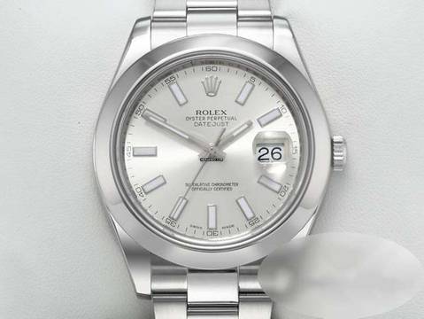  Rolex Datejust II 41mm 116300 2016 Lc100 Edelstahl Automatik Date Just Stahl Herren Stainless Steel Oyster-band Chronometer 
