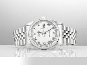 Thumbnail von Rolex Datejust 36 36mm 16234 2001 stainless steel white gold 750 automatic gold steel