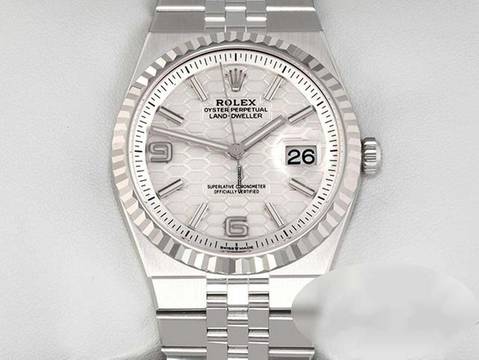  Rolex Land-Dweller 36mm 127234 2026 Edelstahl Weissgold750 Automatik 