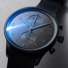  IWC Portugieser Chronograph Ceratanium NEW FULL SET 