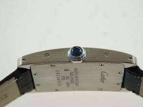 Thumbnail von Cartier Tank Américaine 18 Kt Weißgold Tank Américaine Damenuhr plus kleinen Cartier Service 04 2026 wie Neu