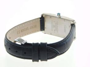 Thumbnail von Cartier Tank Américaine 18 Kt Weißgold Tank Américaine Damenuhr plus kleinen Cartier Service 04 2026 wie Neu