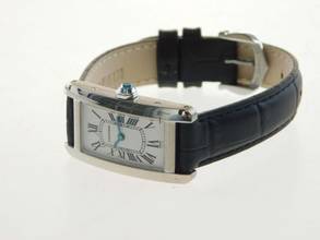 Thumbnail von Cartier Tank Américaine 18 Kt Weißgold Tank Américaine Damenuhr plus kleinen Cartier Service 04 2026 wie Neu