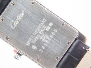Thumbnail von Cartier Tank Américaine 18 Kt Weißgold Tank Américaine Damenuhr plus kleinen Cartier Service 04 2026 wie Neu