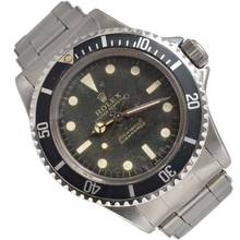  Rolex Submariner (No Date) 5513 Eagle Beak underline gilt dial 1962 Full Set 