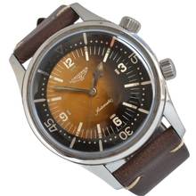  Longines Legend Diver 7494-2 Jumbo Tropical brown dial 1961 