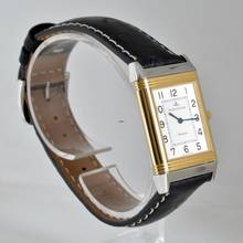 Thumbnail von Jaeger-LeCoultre Reverso Classique Classic 250.5.08 silver dial steel and gold Full Set