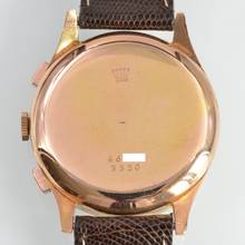 Thumbnail von Rolex Chronograph oversized 3330 Antimagnetic rose gold 18KT 1937
