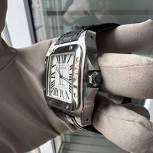 Thumbnail von Cartier Santos 100 XL W20073X8 white dial Full Set like NEW 2020