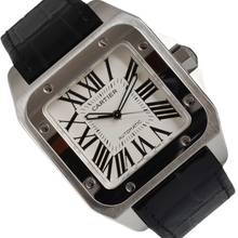 Thumbnail von Cartier Santos 100 XL W20073X8 white dial Full Set like NEW 2020