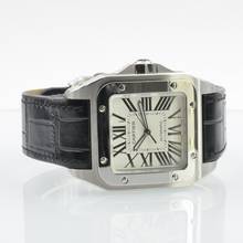 Thumbnail von Cartier Santos 100 XL W20073X8 white dial Full Set like NEW 2020