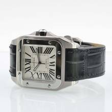 Thumbnail von Cartier Santos 100 XL W20073X8 white dial Full Set like NEW 2020